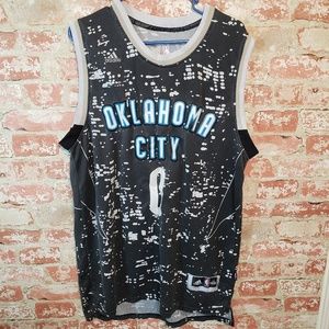 OKC Adidas Westbrook Alt Jersey in XXXL plus 2"